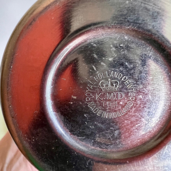 Vintage Royal Holland Pewter Silver Pitcher Set of 4 - Picture 7 of 11